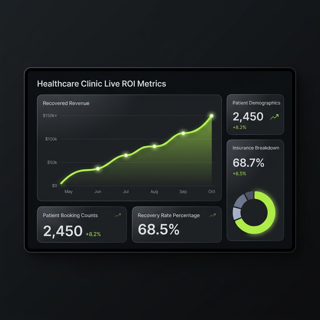 ROI Dashboard visualization